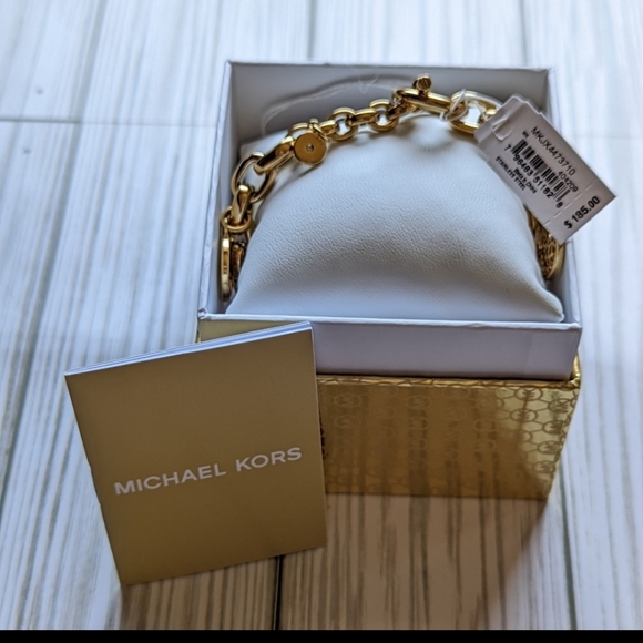 BRAND NEW MICHAEL KORS ROUND DISK BRACELET - Picture 3 of 5